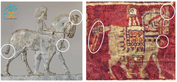 دلایل ایرانی بودن فرش پازیریک